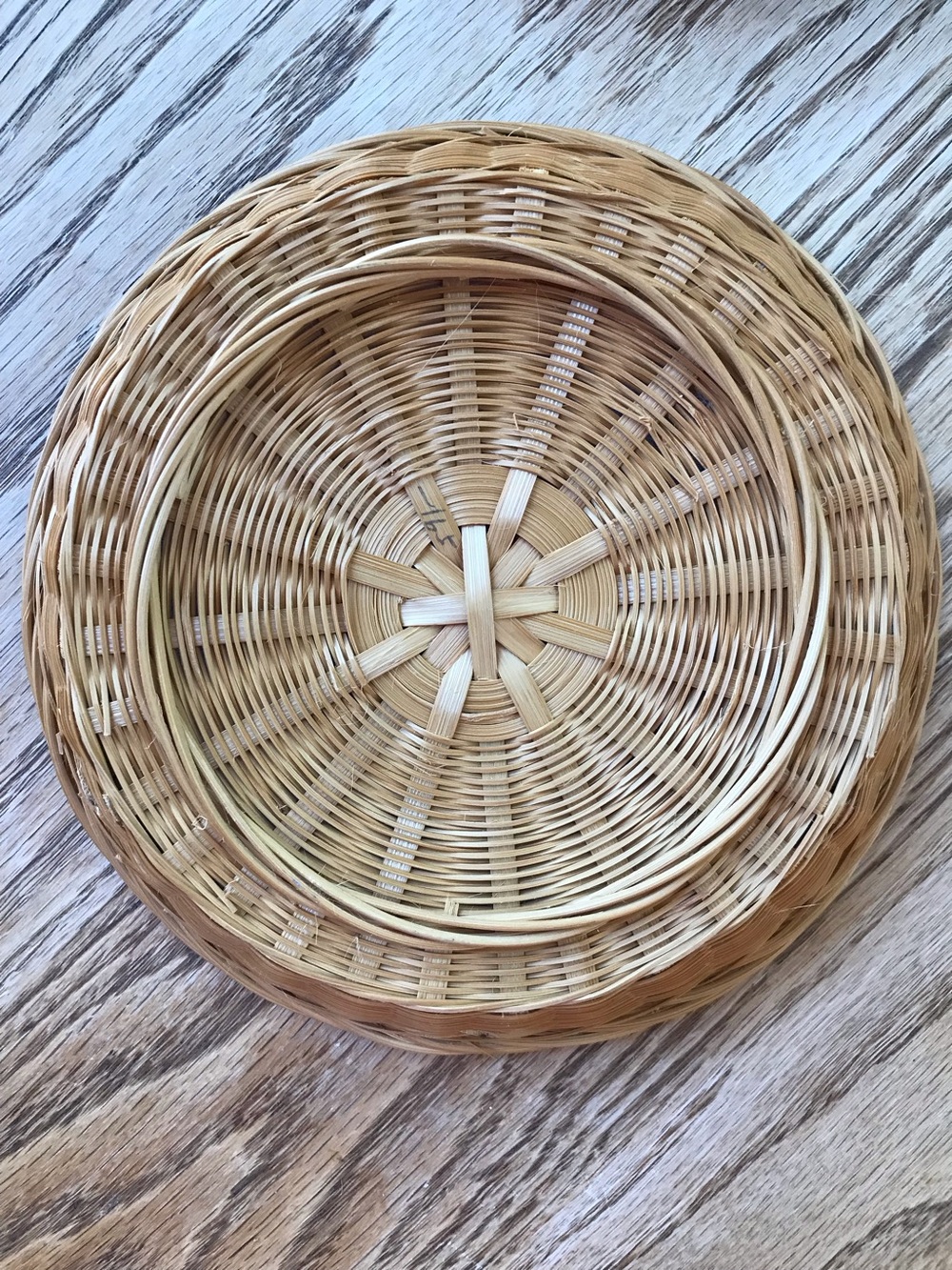 VTG Rattan Basket Set - Picture 6 of 10